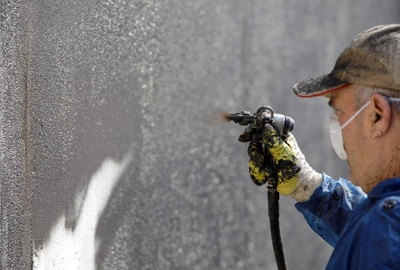 Simple, fast and reliable power plant waterproofing